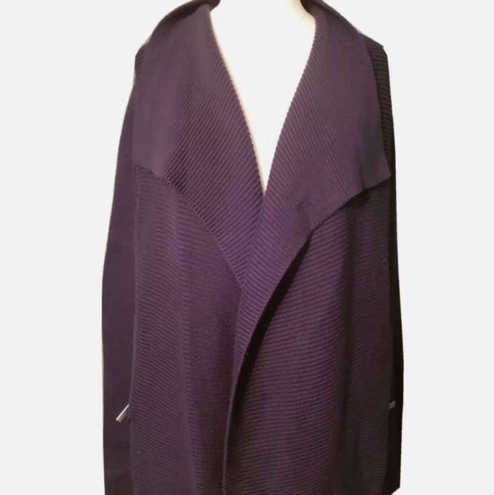 NEW!!! Banana Republic Navy Cotton Blend Sweater Jacket M 8 10 NEW!